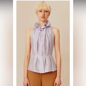 Ginger & Smart Infinite Galaxies Lavender Silk Linen Too